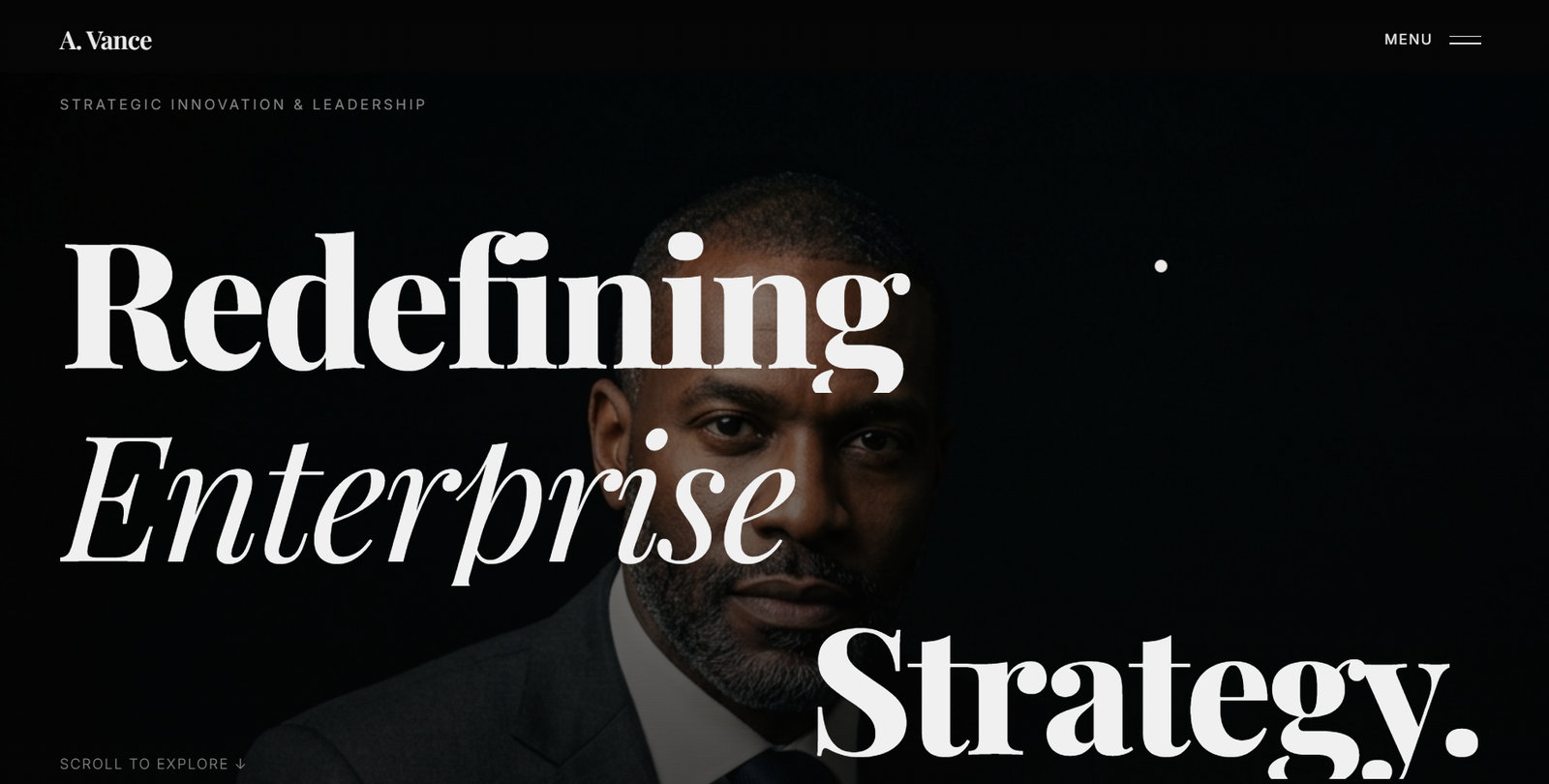 Personal Brand Website preview